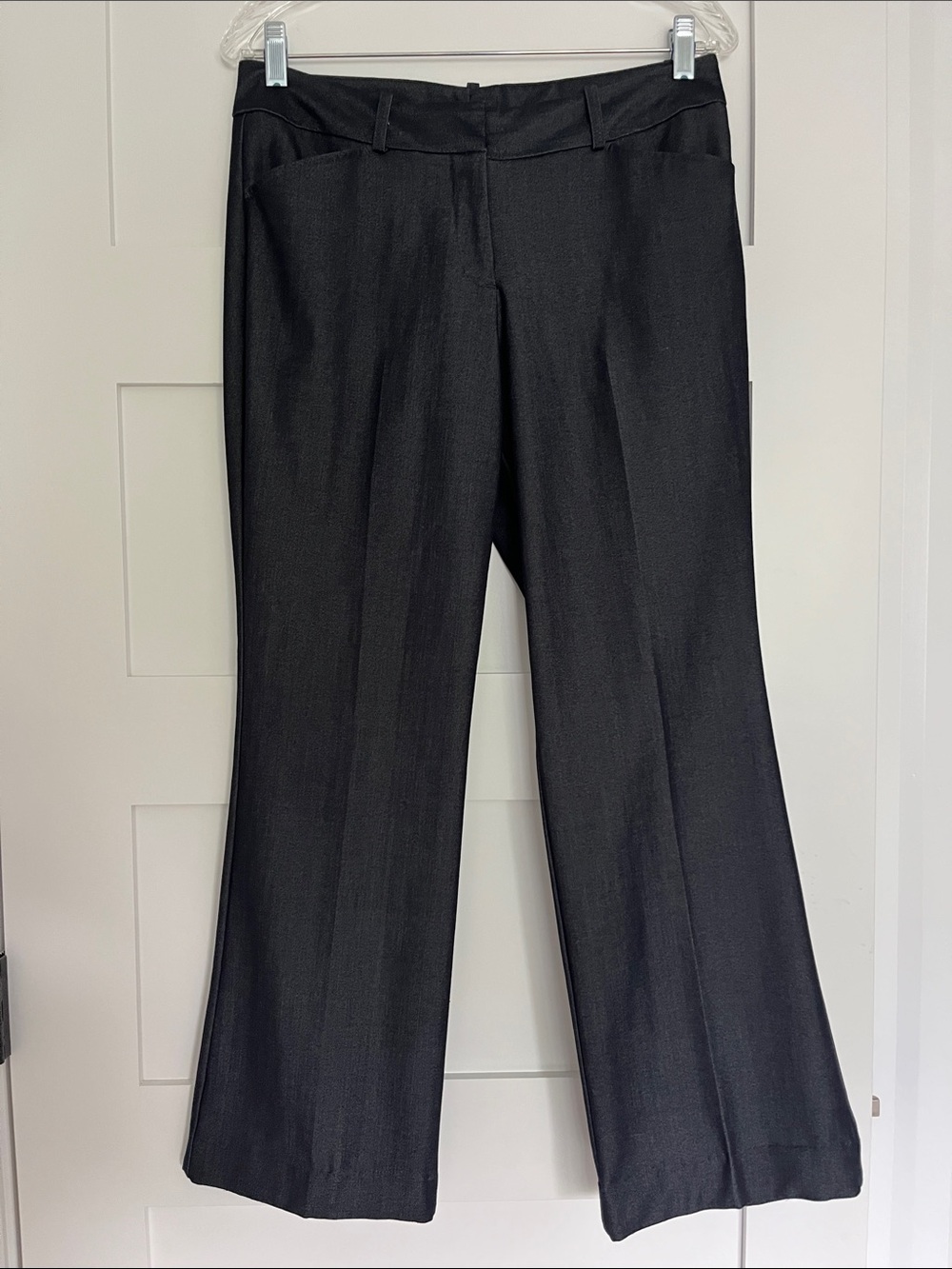 Worthington Modern Fit Pants — Dressy Dark Gray Trousers